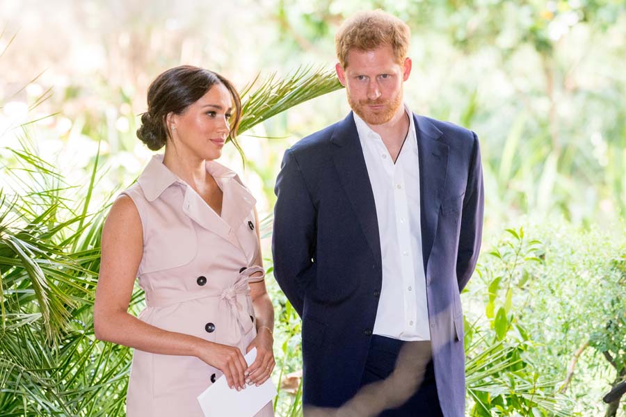 Prince Harry and Duchess Meghan: Hey, little Diana!