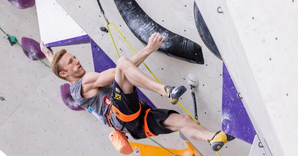 The master climber Jacob Schubert wins the World Cup on home soil