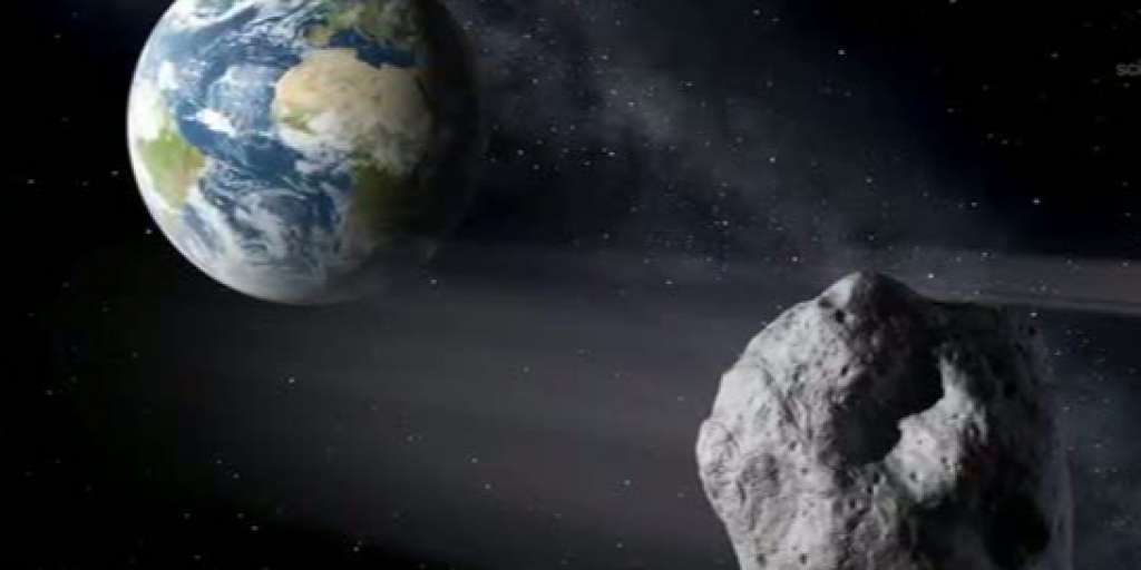 A huge asteroid blasted off near Earth on Sunday