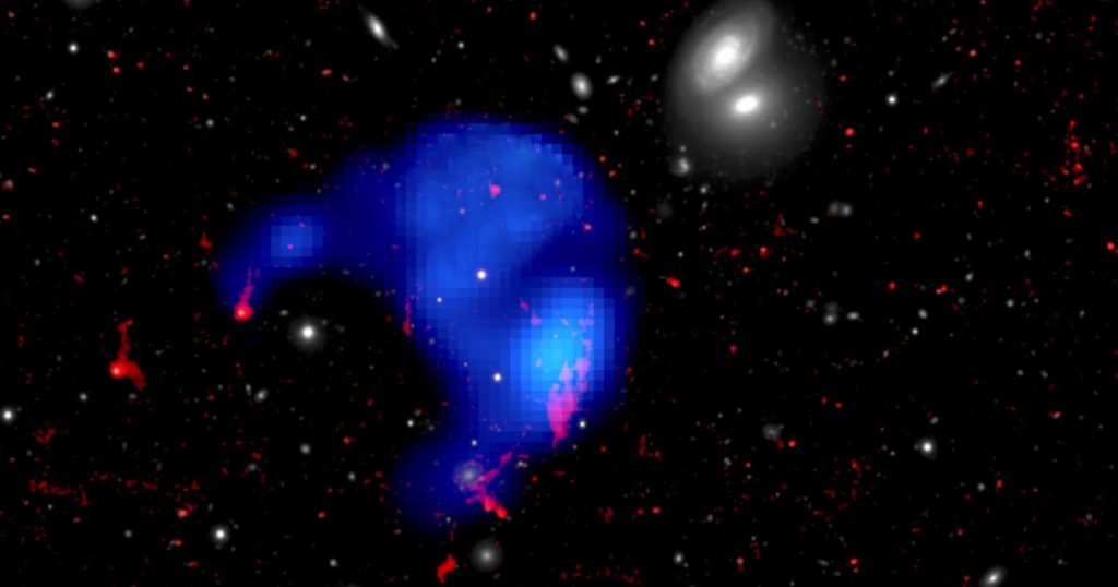 A unique cosmic cloud discovered: bigger than the Milky Way
