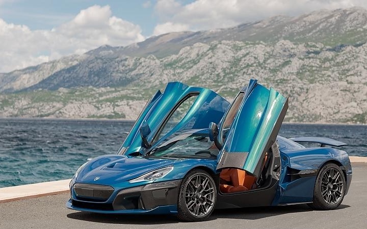 On the road, the Nevera is a perfectly normal sports car — at least almost