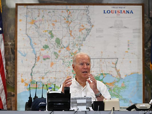 Biden visits Hurricane Ida disaster area