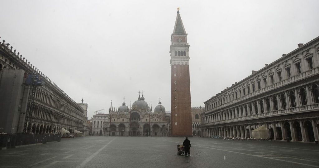 Venice threatens sea level rise by more than a metre
