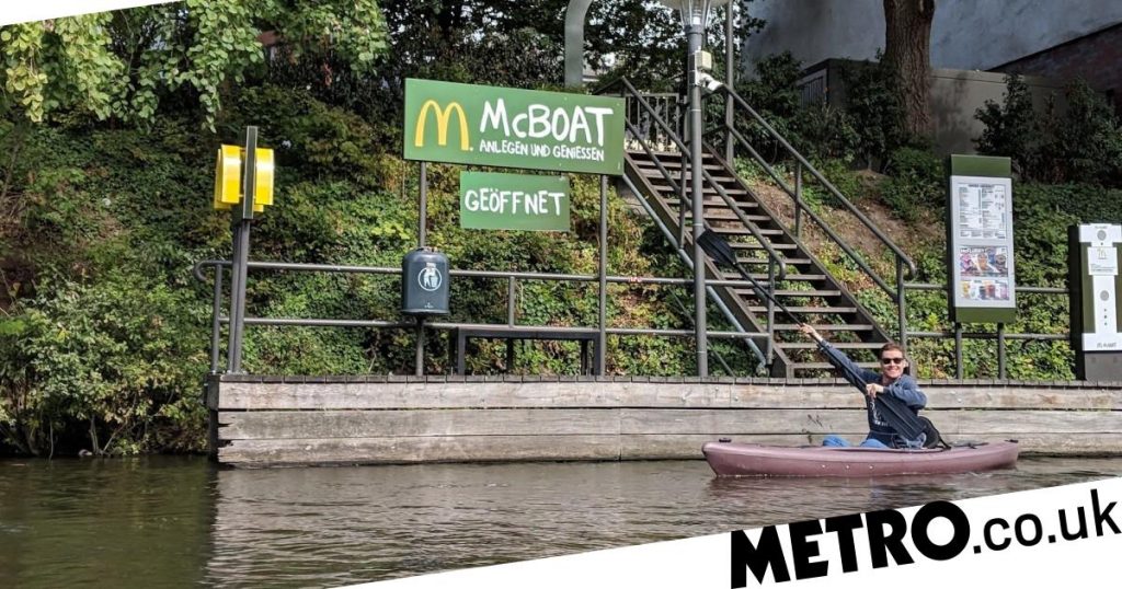 McDonald's has a McBoat service in Germany