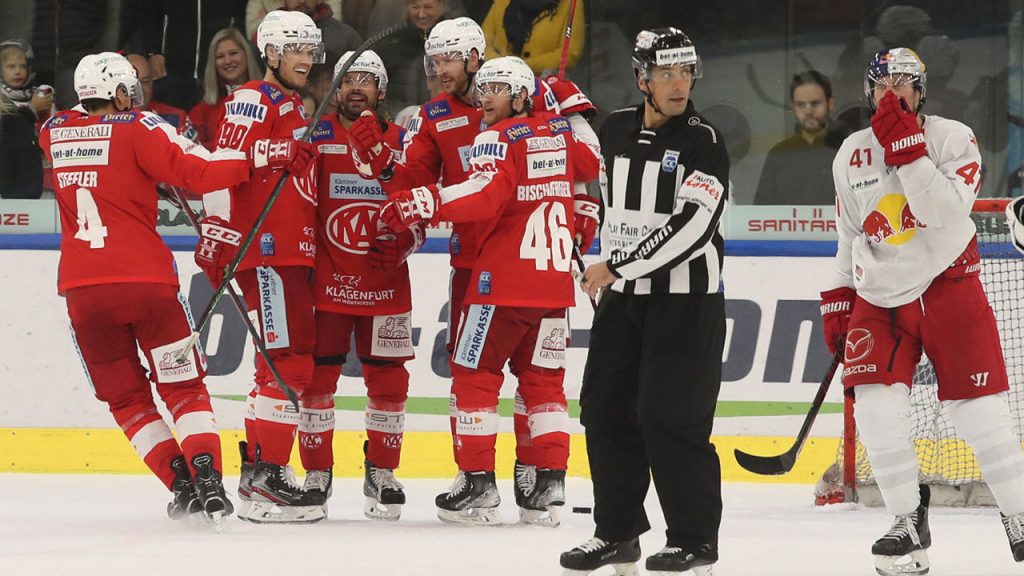 Ice hockey - ICE: KAC scores two points at Red Bull Salzburg - Wintersport