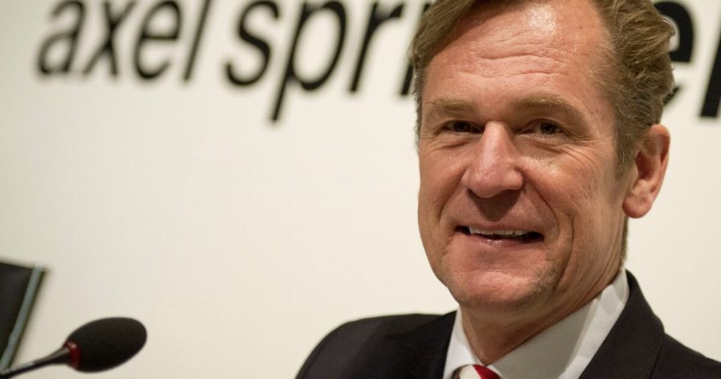 Springer chief Döpfner calls for faster cultural change in 'Bild'