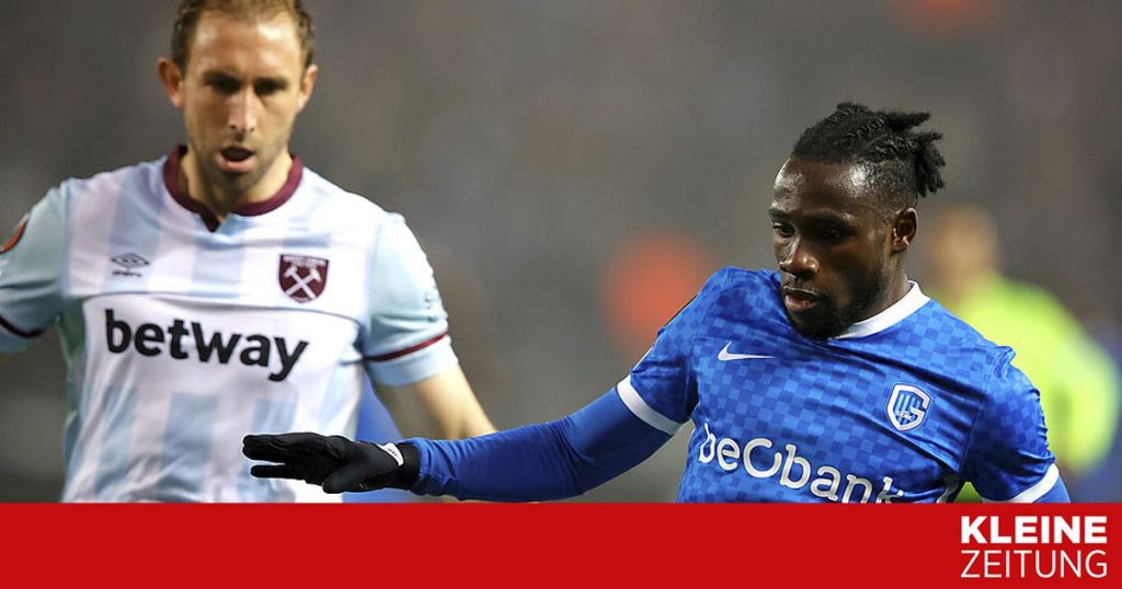 Genk reached a late tie against West Ham in the Rapid Group «kleinezeitung.at