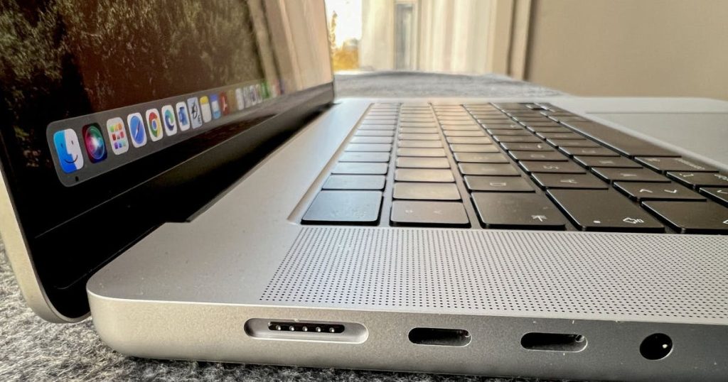 The new Macbook Pro has power and ports