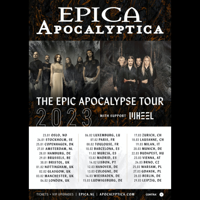 EPICA + APOCALYPTICA: Tour postponed