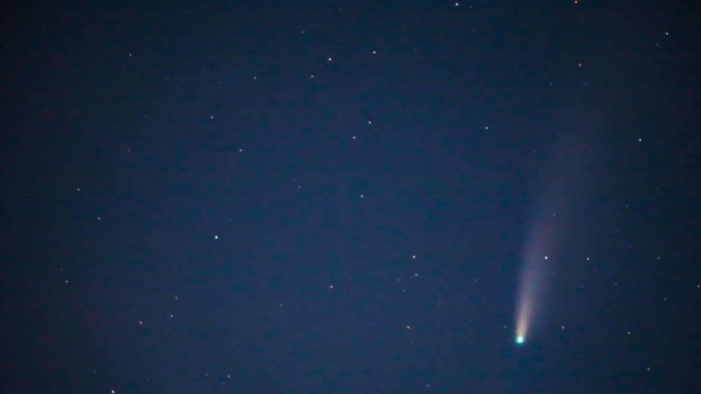 Sky view in November: Comet Leonard can be seen with the naked eye