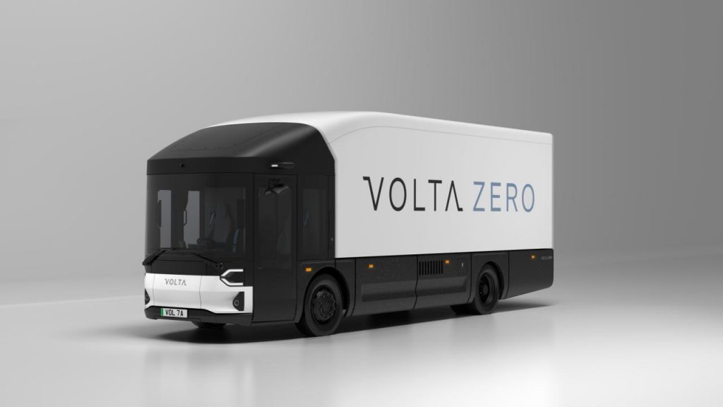 This is what the all-electric Volta Zero in series looks like