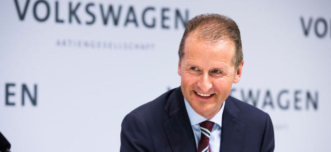 VW-Aktie stärker: Volkswagen-Chef Diess will im Geschäft mit Big Data mitmischen