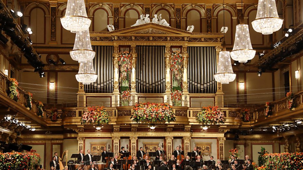 Musikverein - New Year's Eve party in Vienna in front of 1000 people