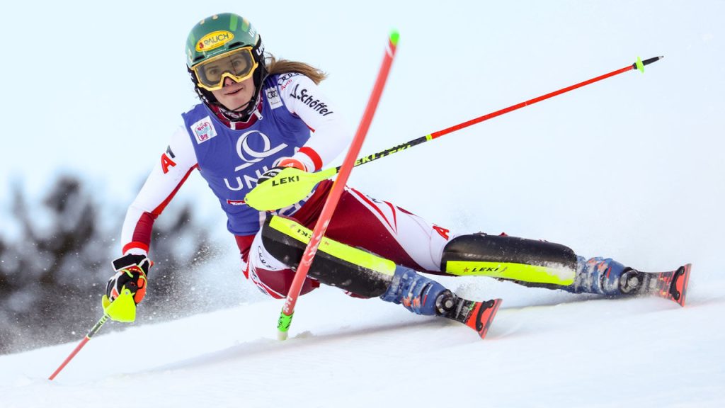 Ski World Cup: Linsberger on the podium in the slalom Linz - Velhova wins - Winter sports - Alpine skiing