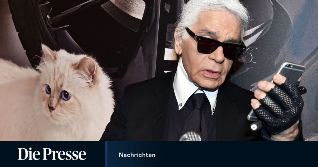 Auction of Karl Lagerfeld's personal collection