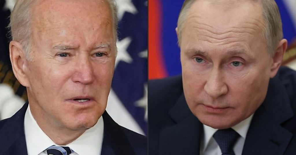Biden and Putin on the phone on Thursday