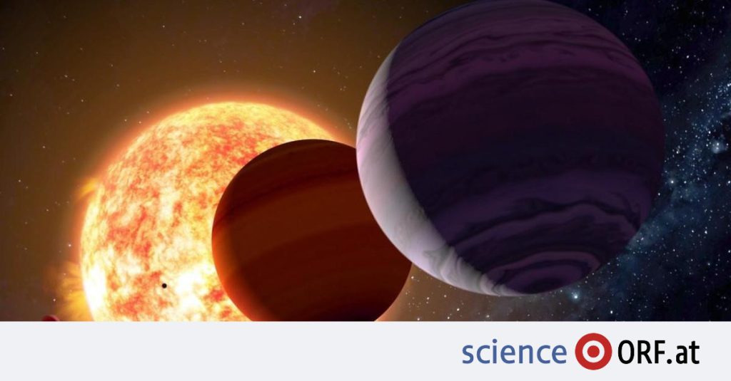 Evolution: giant planets reach size early