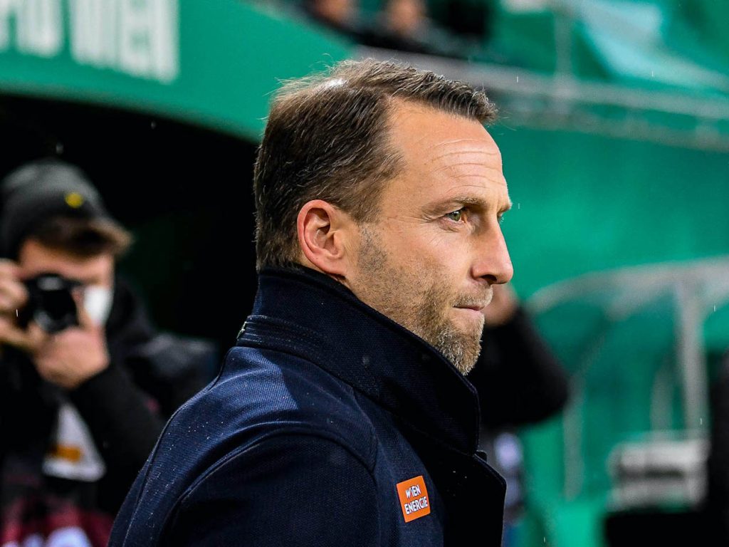 Fast coach Feldhofer after 1-1 in the Vienna derby: 'A step in the right direction' - Bundesliga