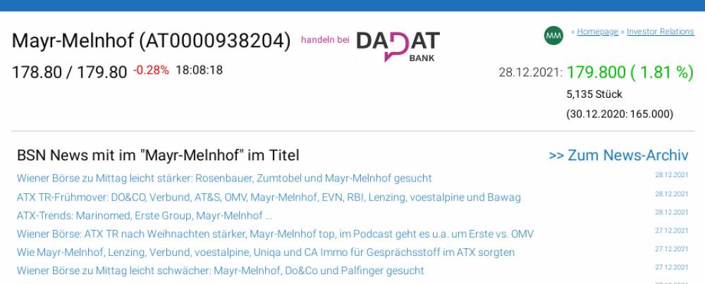 How DO&CO, RBI, Mayr-Melnhof, Österreichische Post, OMV, and EVN Made ATX Talk About