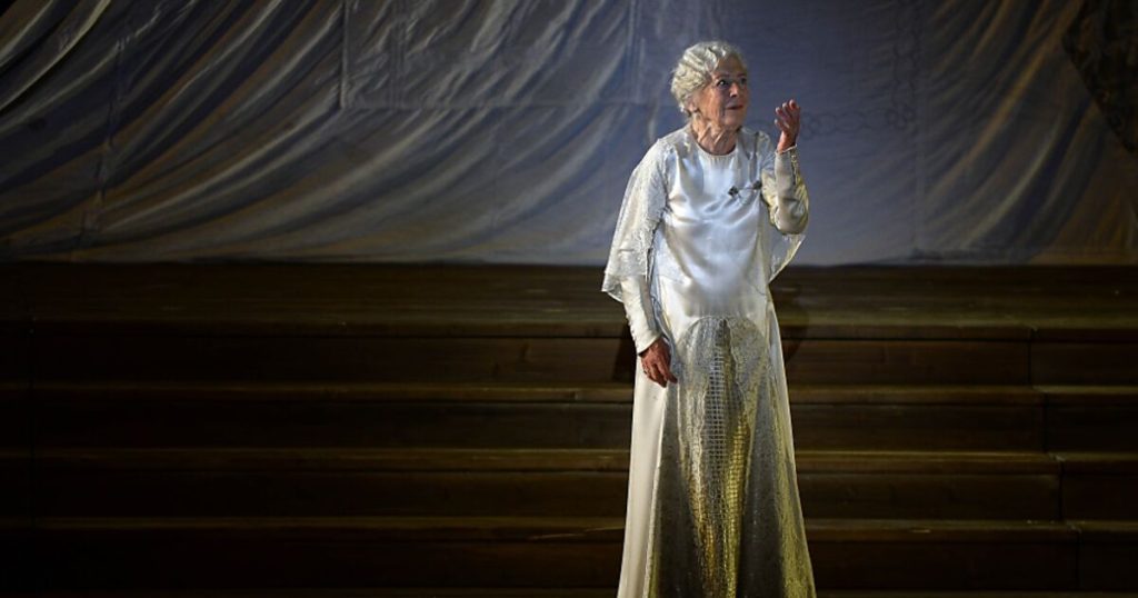 Julia Geschnitzer celebrates her 90th birthday