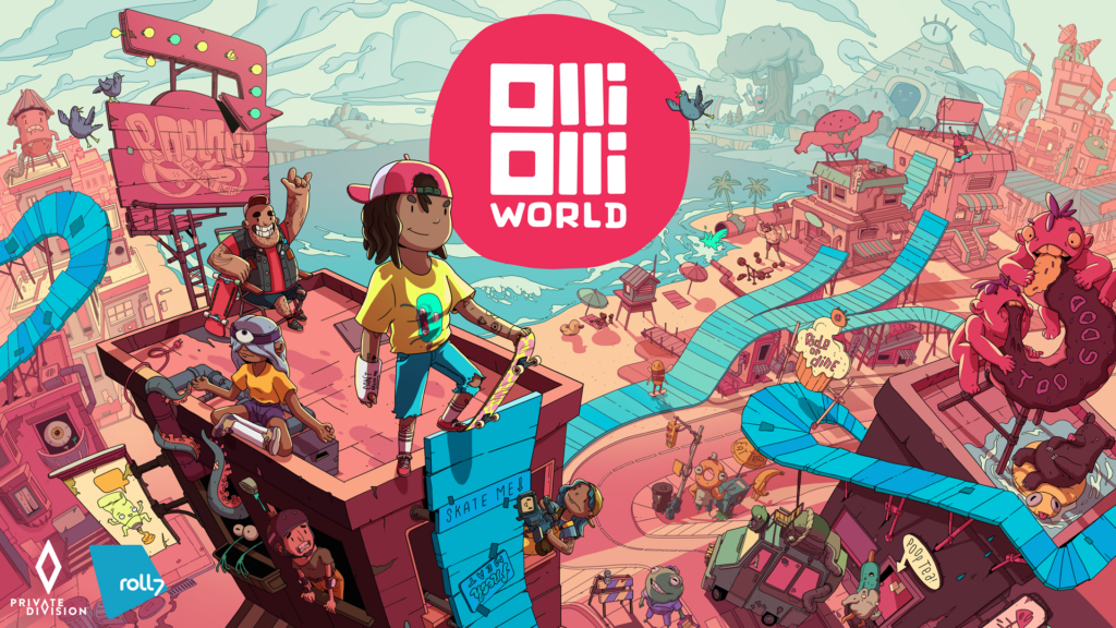 OlliOlli World Skatet am 8. Februar 2022 auf Nintendo Switch • Nintendo Connect
