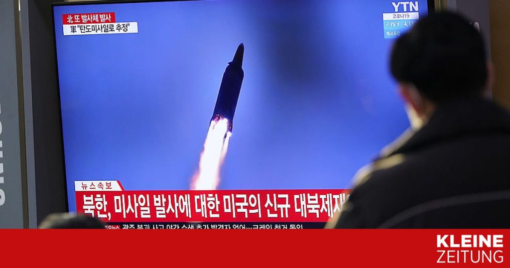 North Korea conducts a new missile test «kleinezeitung.at