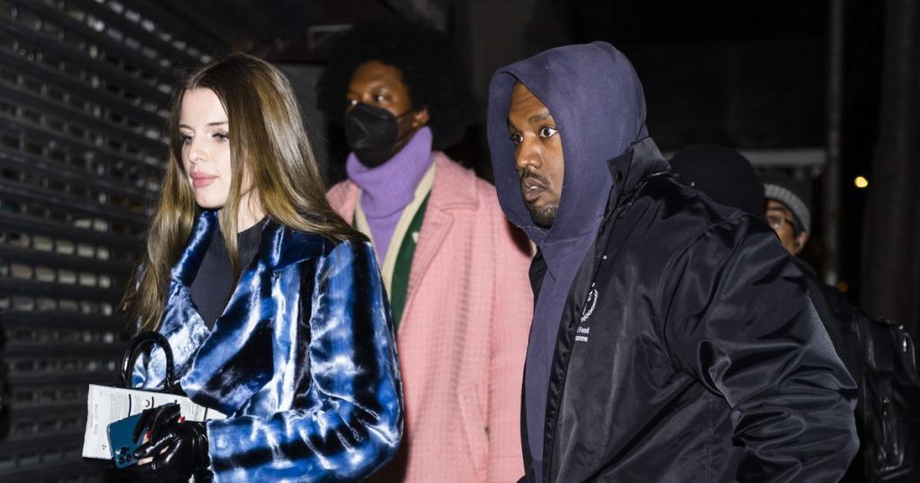 Kanye West, heartbroken?  The rapper is dating two women at the same time