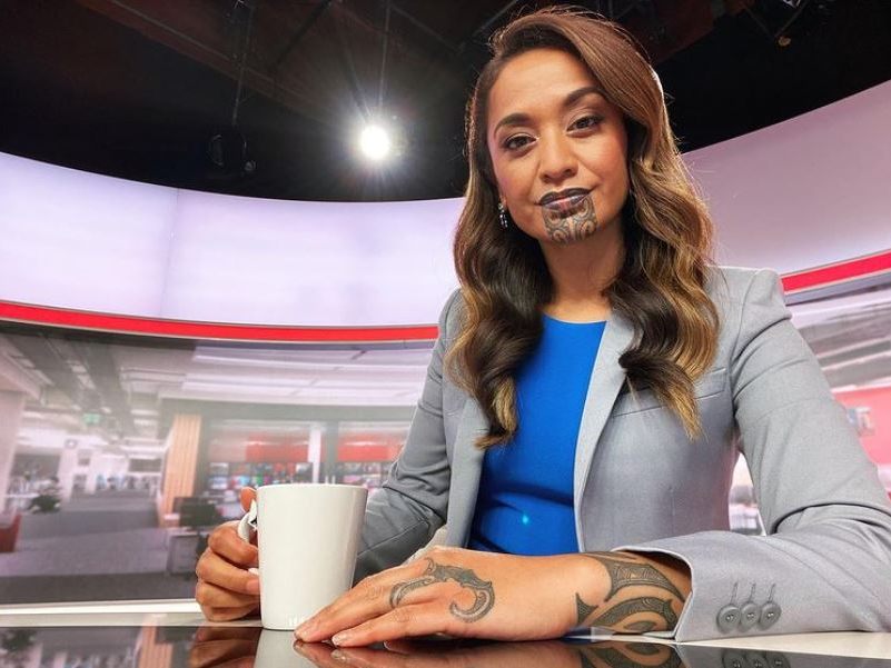 The journalist with the chin tattoos are prime-time mods - TV and Film -