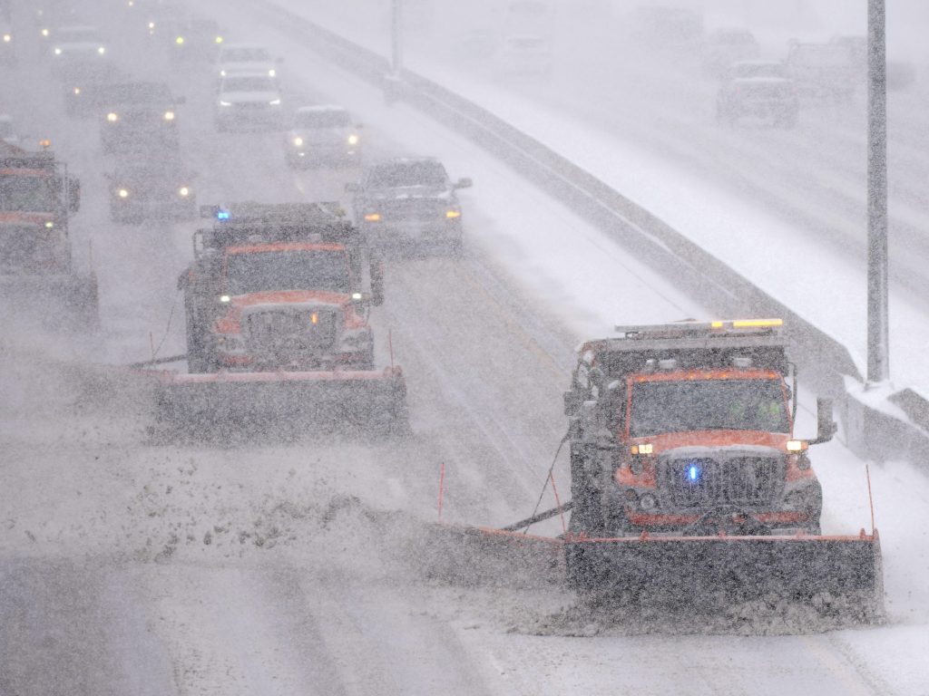 The state of emergency due to the winter storm in the United States - the world -