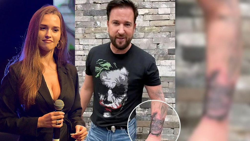 Michael Wendler has a tattoo of Laura - people