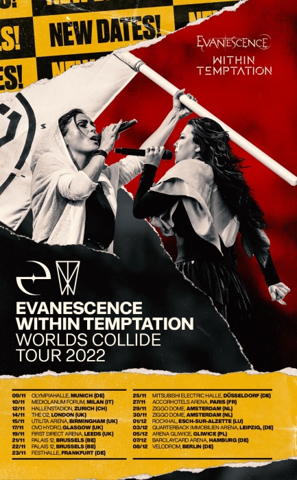 Within Temptation + Pomp - New Tour Dates