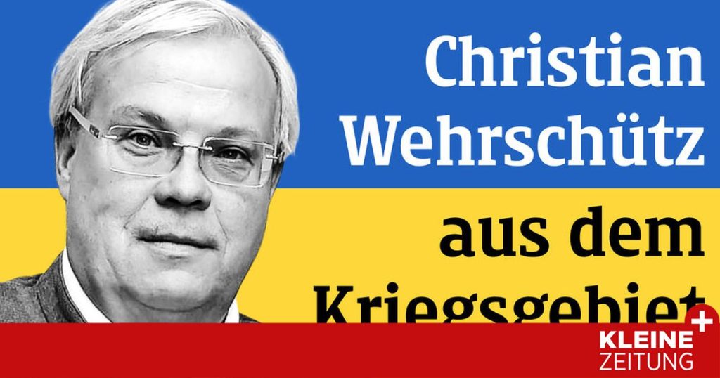 “Either there is a negotiated solution or Russia will try to take over Kyiv” «Kleinezeitung.at
