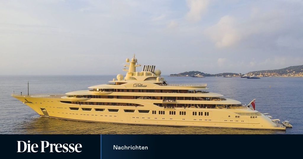 Germany seizes luxury yacht from Russian billionaire