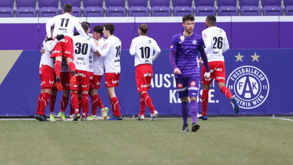 League Two: FC Dornbirn celebrates away to Young Violets - Football