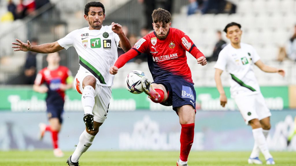 2. La Liga: Wacker Innsbruck beat Rapid 2 in the last minute - football