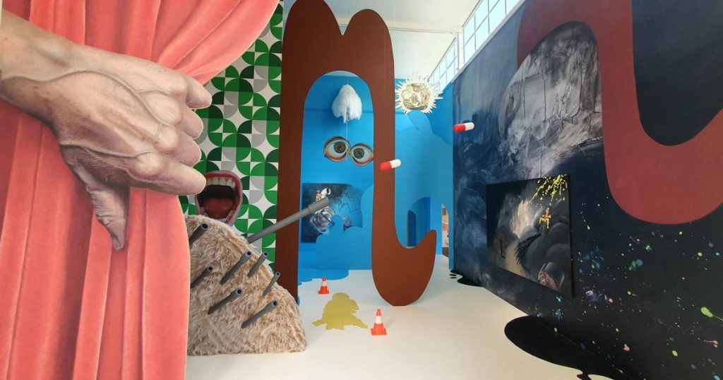 Austria Pavilion at the Biennale: Surrealism Retro Ping Pong