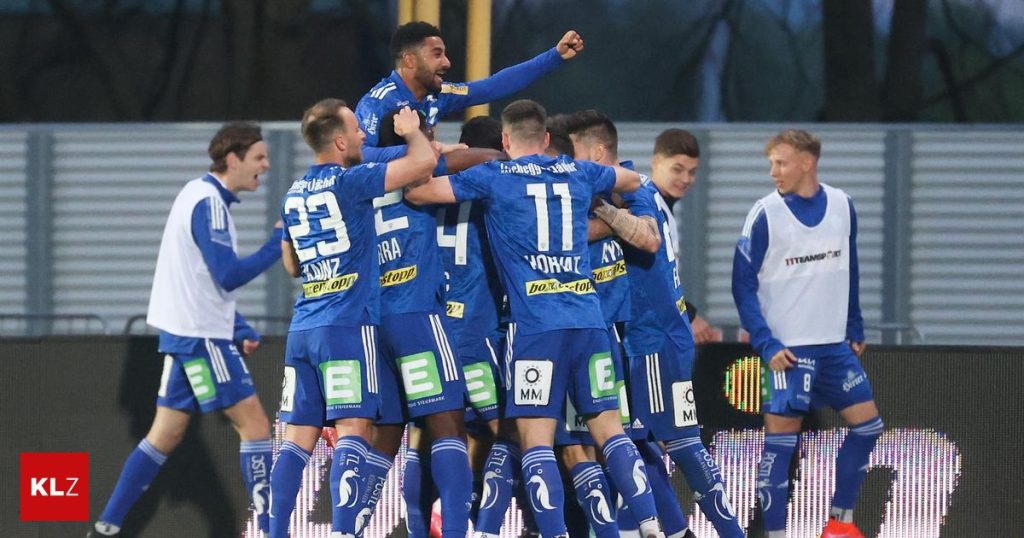 Hartberg - Altach 4: 0: Hartberg celebrates liberation in the relegation battle