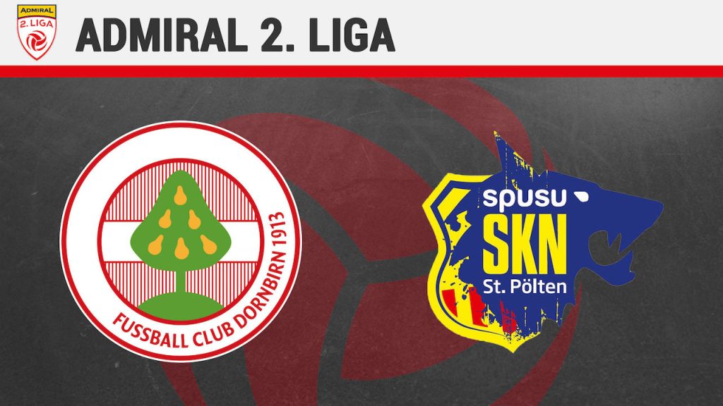 League Two live: FC Dornbirn - SKN St.  Pölten - Football