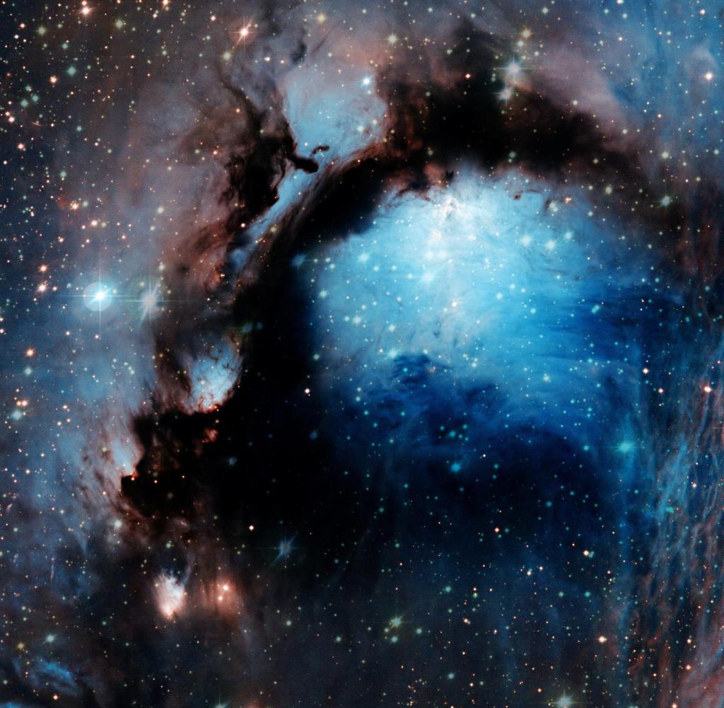 Nebula, a group of stars in deep space.  The art of science fiction.  Elements of this image courtesy of NASA.