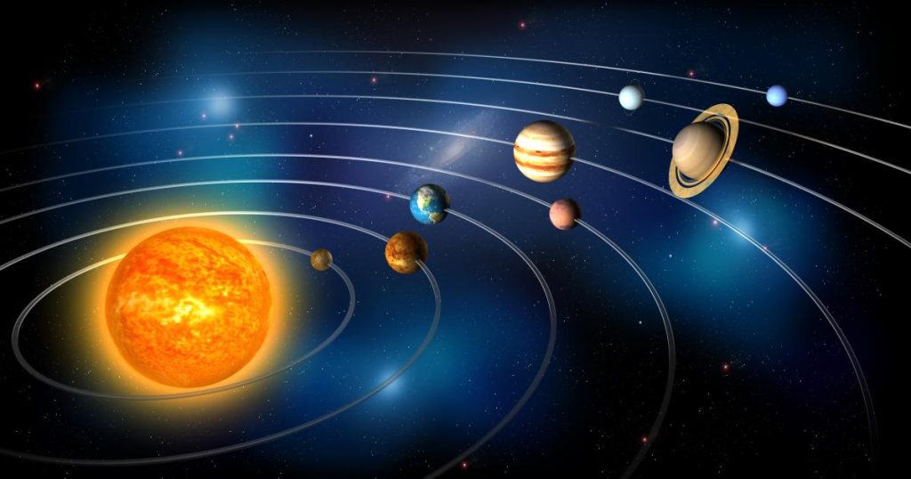 Amazing animation showing the true size of our solar system