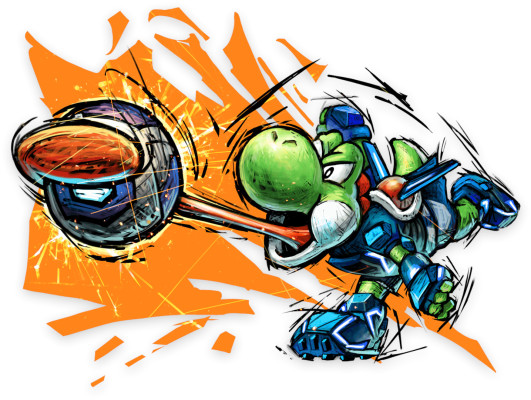 Artwork for Yoshi from Mario Strikers: Battle League Football