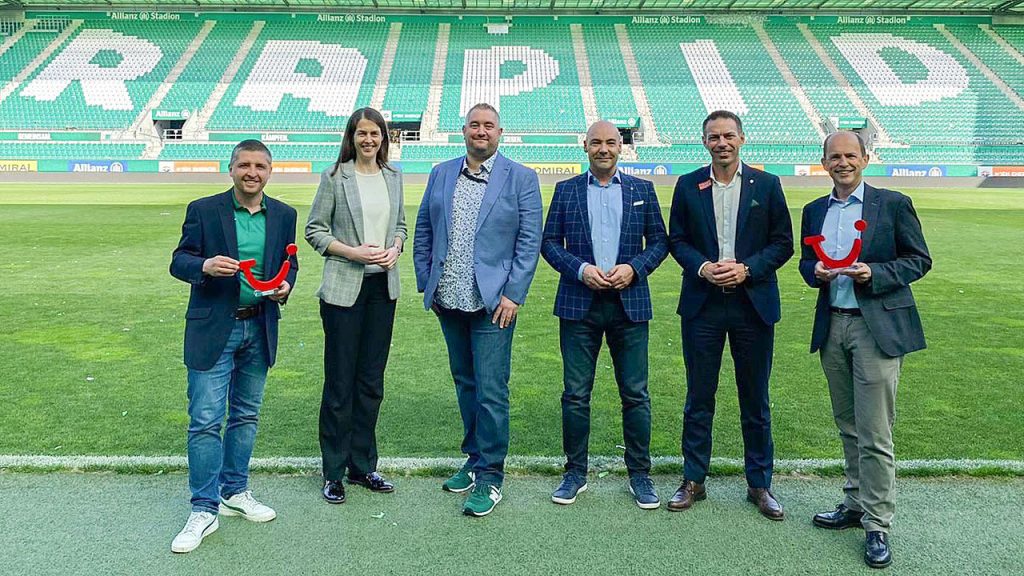 Rapid develops joint travel agency with TUI at Allianz-Football Stadium