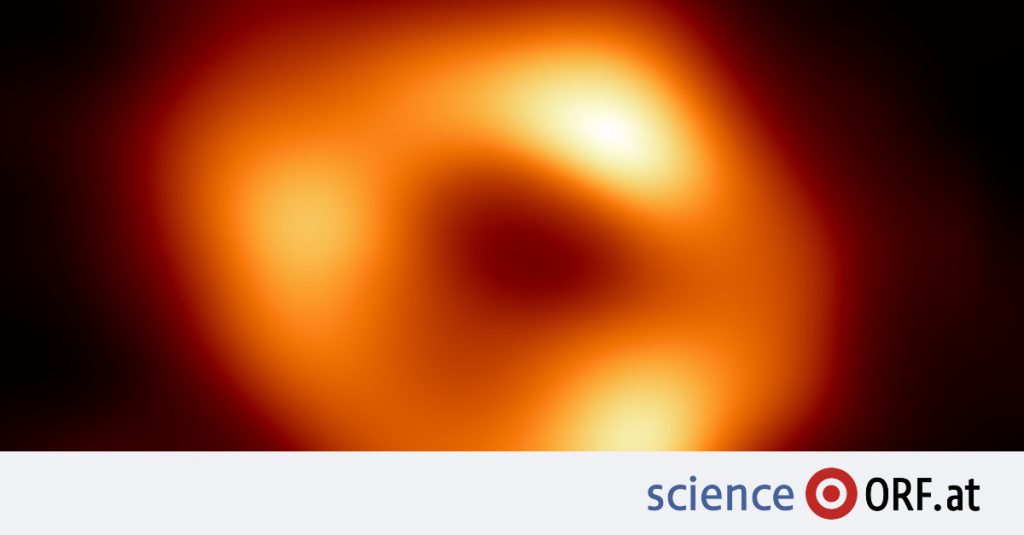 Milky Way: First image of a black hole