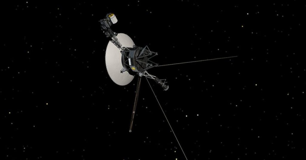 The Voyager 1 space probe presents mysterious data