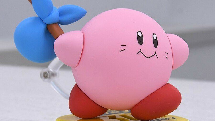 The new 30th Anniversary Kirby Nendoroid includes the old face of Kirby available for pre-order