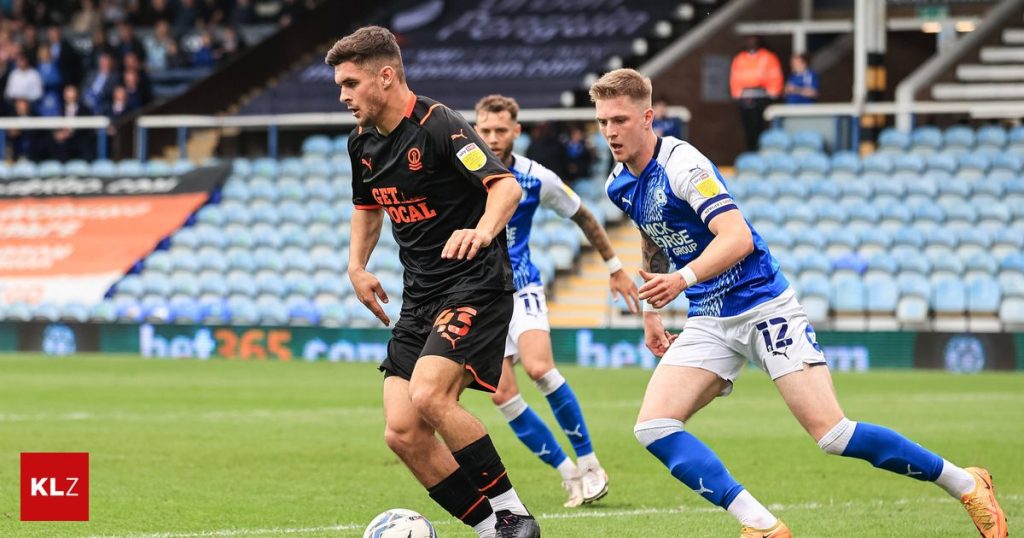 Blackpool player: Europe's only professional: Jake Daniels stands by his homosexuality