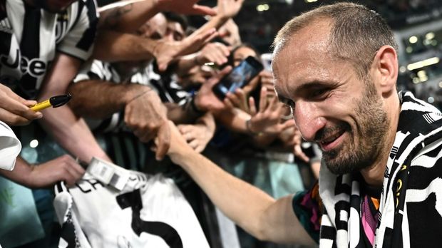 Juventus admitted the low mood in Chiellini's farewell