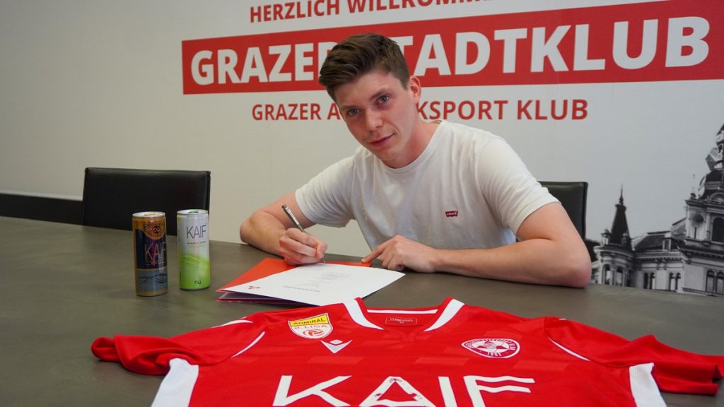 News from Graz: GAK strengthens the midfield with the new contract - Second Division
