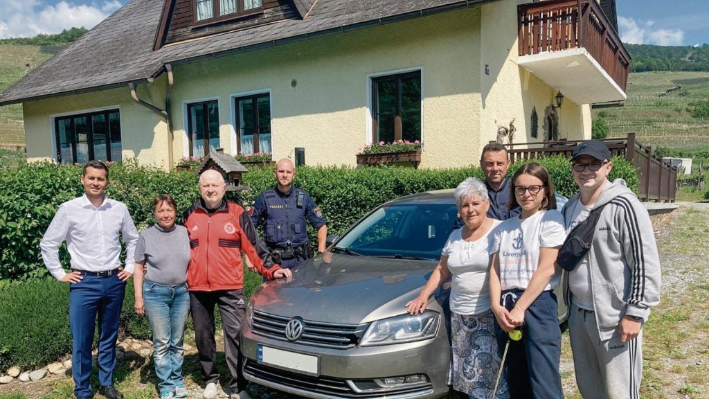 Reform and accommodation - Weißenkirchen: the police organized help for Ukrainian refugees