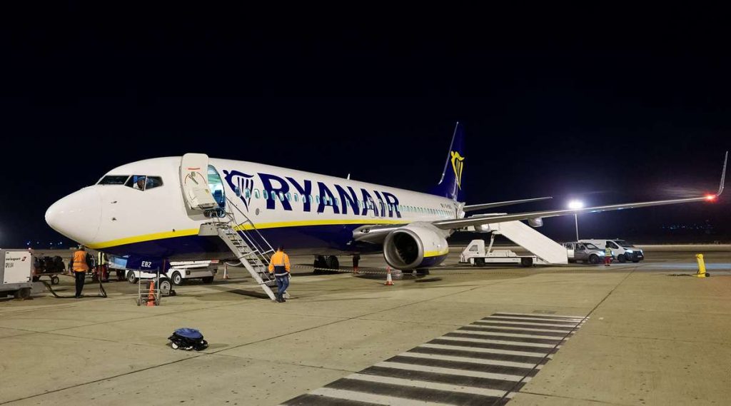 Ryanair takes off from Klagenfurt Airport